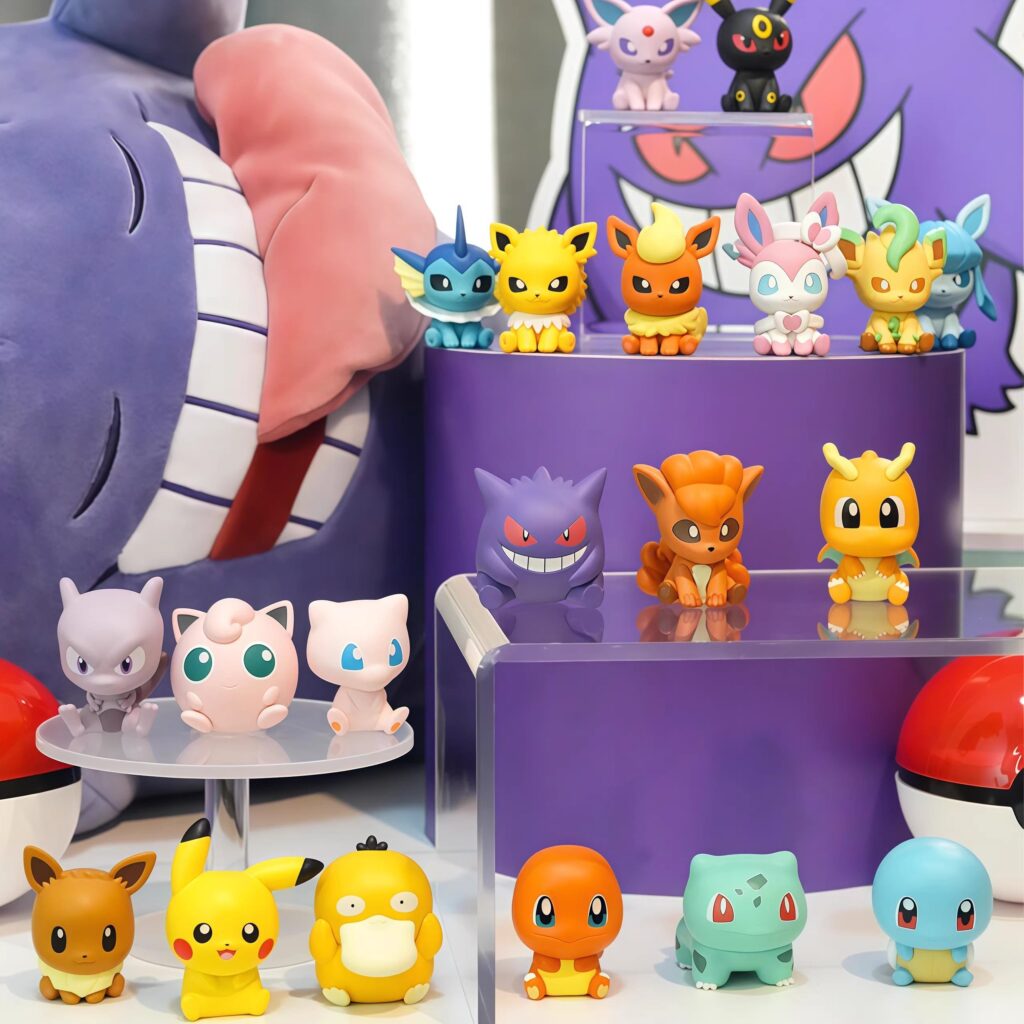 Pokémon Poké Ball Little Adventure Series 3 Mini Figure Ornament Pikachu Eevee Cute Doll Toy