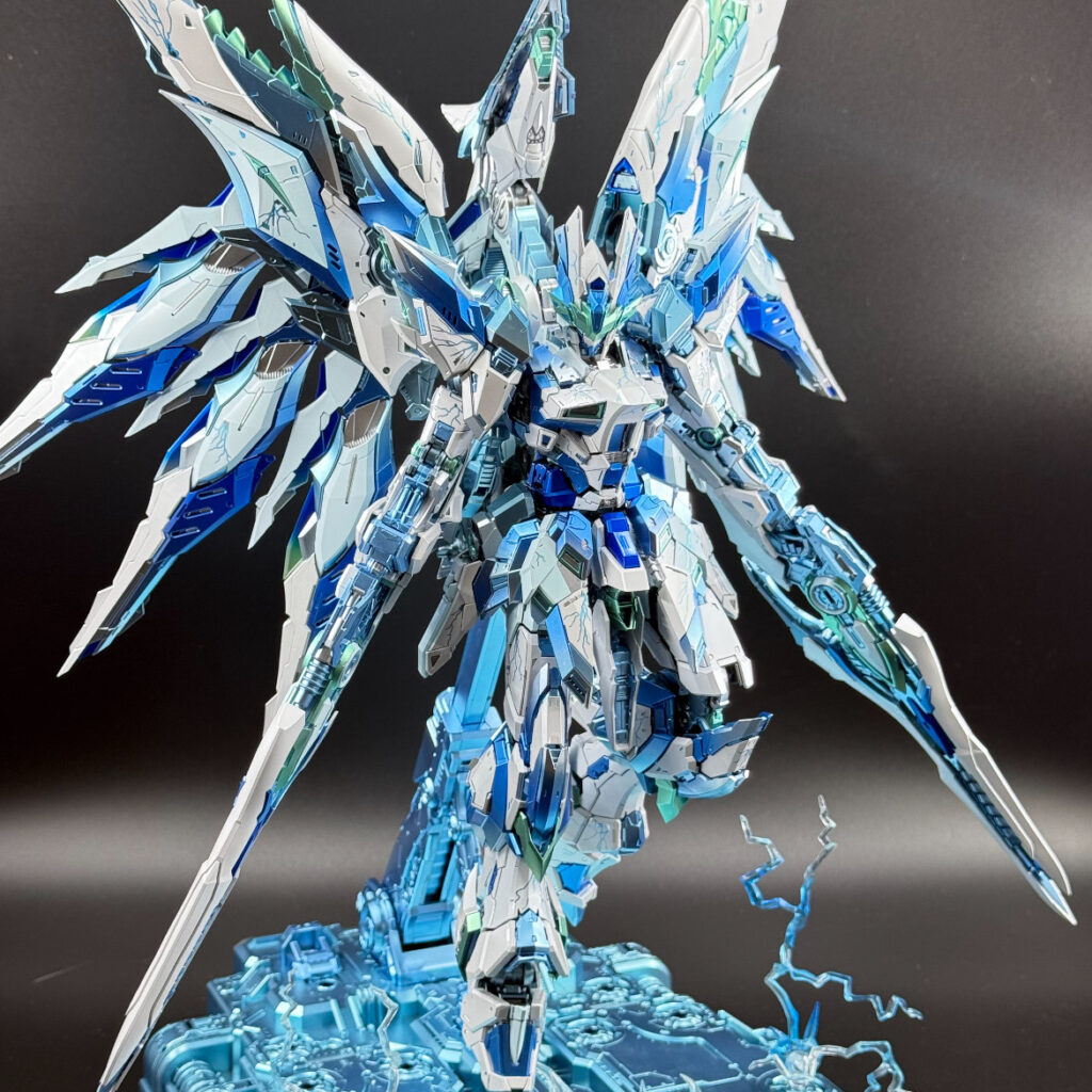 Lego Mobile Fusion Gundam Ice Blue Sky Curtain Ao Bing Zhao Yun Nezha Boys' Movable Assembly Blind Box Figure Gift
