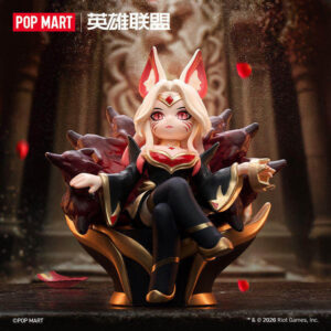 Popmart League of Legends Mid-Range Showdown Series Blind Box Figure Trendy Toy Ornament Ahri Gift