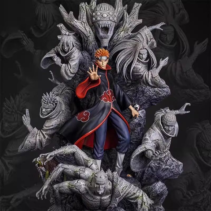 Naruto Payne Figure Kakashi Jiraiya Naruto Sasuke Figure Peripheral Model Birthday Gift for Boys