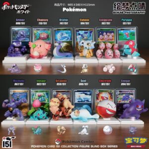 Japanese Pokémon Dream Point Ptcg Collection 151 Blind Box Gengar Mewtwo Figure Model Ornament Gift