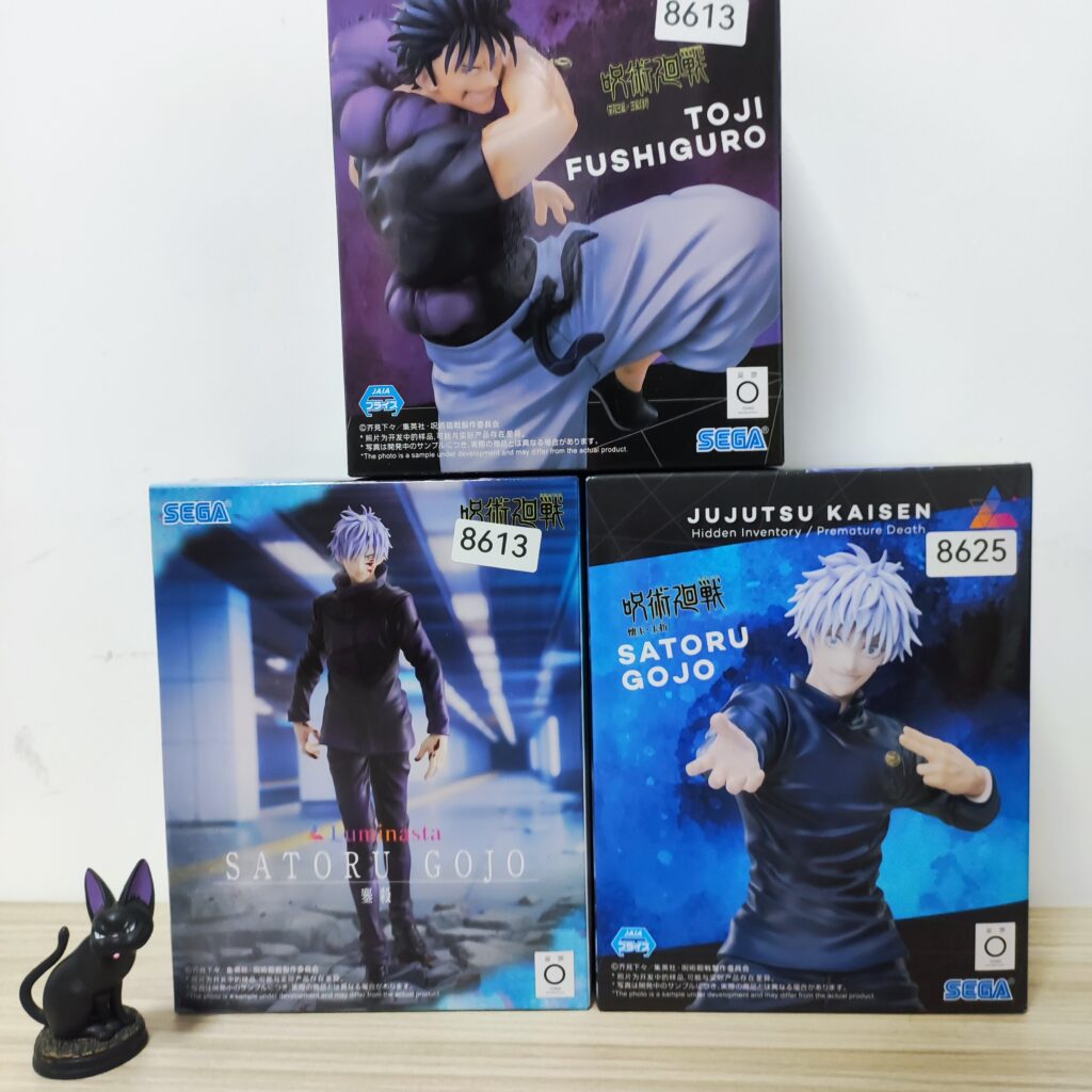 Authentic In-Stock Sega Jujutsu Kaisen Fushiguro Toji Gojo Satoru Collectible Figure