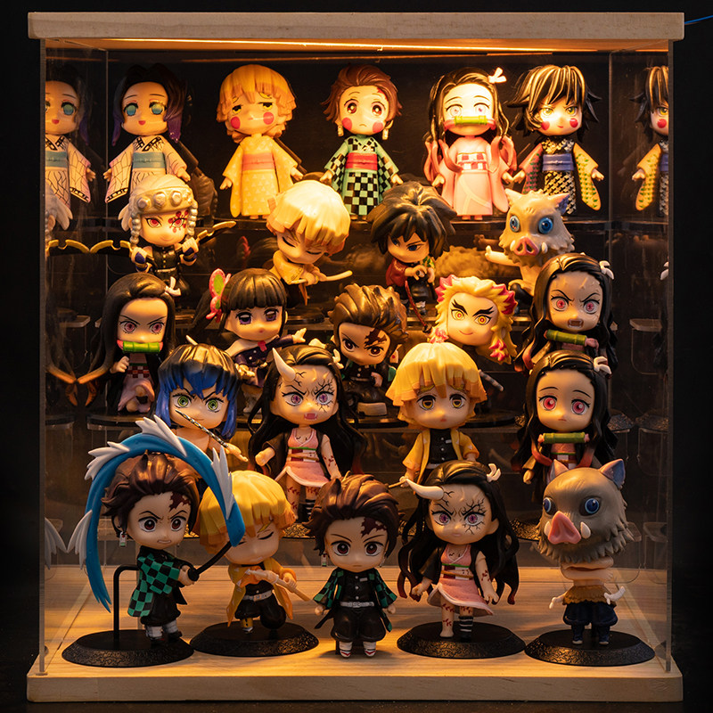 Demon Slayer: Kimetsu No Yaiba Blind Box Figures, Tanjiro, Nezuko, Agatsuma Zenitsu, Gifts for Boys, Birthday Gifts, Figurines