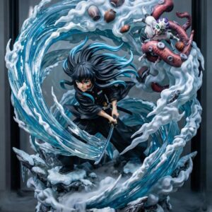 Demon Slayer Anime Figure Rengoku Kyoujurou, Tanjiro, Kyojuro, Inosuke, Zenitsu, Giyu, Rengoku, Zenitsu, Inosuke, Giyu, Blind Box Toy