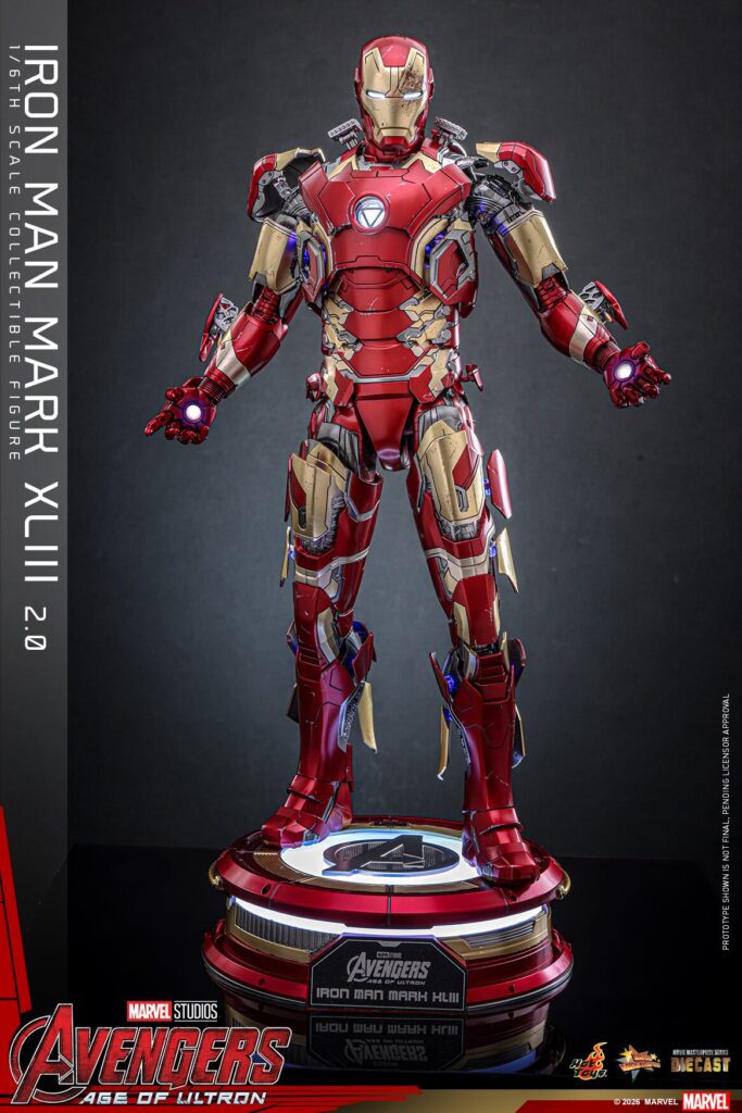Accepting Orders Hottoys Ht Mms866D81 Iron Man Mk43 2.0 Deluxe Edition