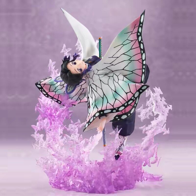 Demon Slayer: Kimetsu No Yaiba Butterfly Dance Butterfly Shinobu Figure Bloodborne Nezuko Collectible Anime Peripheral Model Ornament Gift