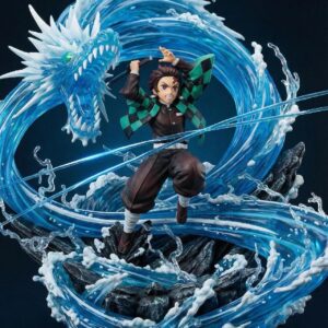 Demon Slayer Anime Figure Tomioka Giyuu Tanjiro Kyojuro Inosuke Rengoku Kyoujurou Model Ornament Statue Toy