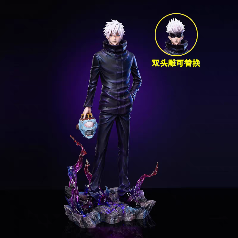 Lx Gojo Satoru Limited Edition Statue Model Figurine Gk Handmade Gift Trendy Anime Peripheral Desktop Gift