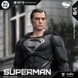[in Stock] Fondjoy Dc Movie Justice League Black Superman 2.0 Edition Finished Action Figure Display Model