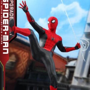 Ht Hottoys 1/6 Mms542 Spider-Man: Far from Home Upgraded Suit Version Red and Black Spider-Man