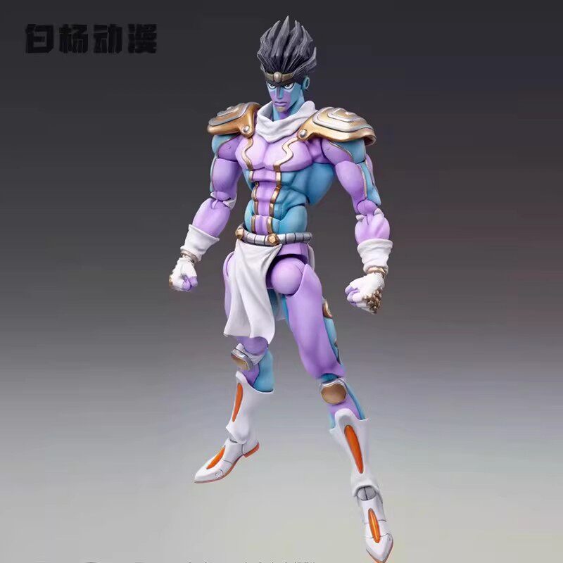 Jojo's Bizarre Adventure Platinum Star Anime Figure Peripheral Super Realistic Movable Model Ornament Gift Gk Doll