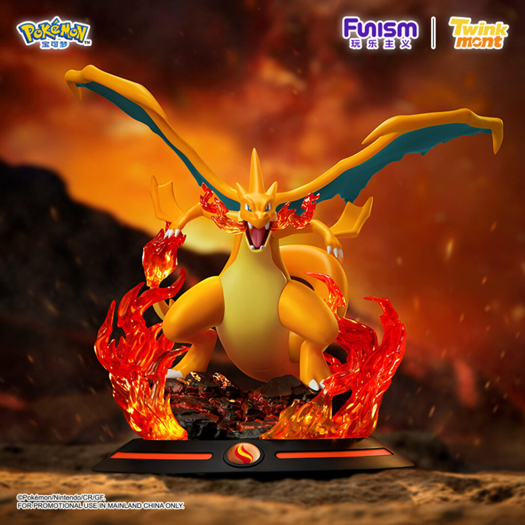 【Utn】Pokémon Super Charizard Y Series Figure Trendy Toy Gengar Peripheral Decoration Gift