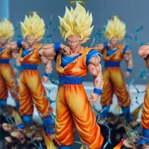 Anime Dragon Ball Statue Infinite Super Saiyan 2 Goku Figure Deluxe Edition Statue Super Saiyan Model Dragon Ball Super