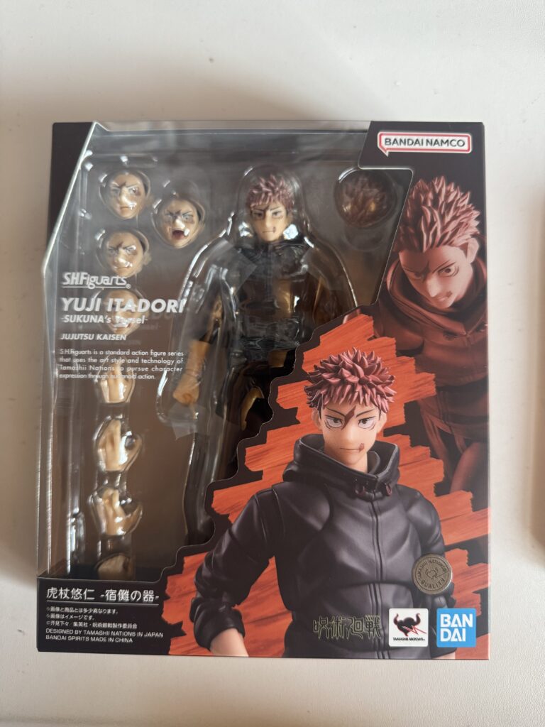 Bandai Shf Yuji Itadori's Container of Jujutsu Kaisen: Spell Return Chapter Action Figure
