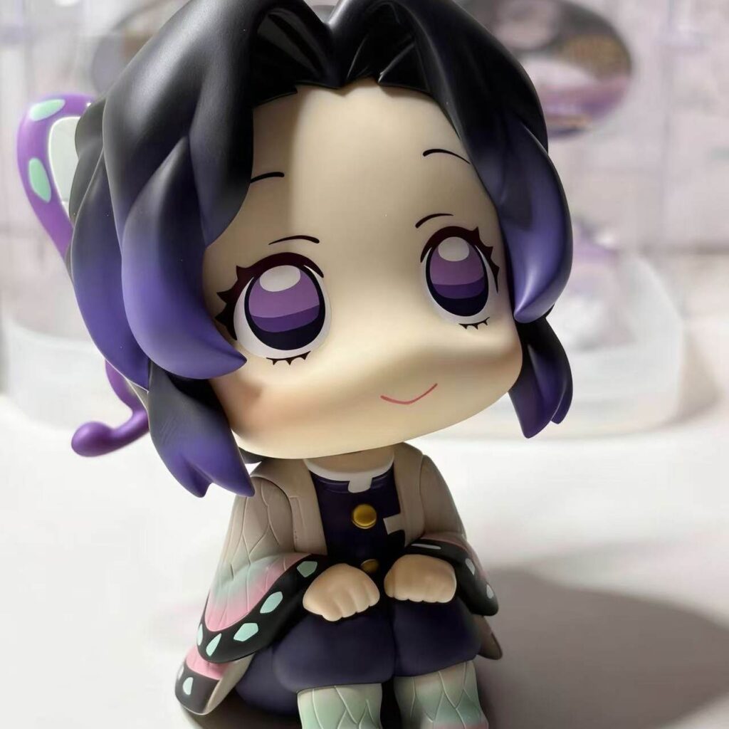 Demon Slayer: Kimetsu No Yaiba - Butterfly Demon Slayer: Nezuko, Tomioka Giyuu, Inosuke Q Version Anime Figures Q Version Model Ornaments