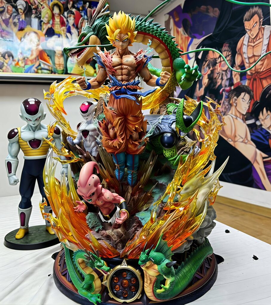 Special Offer! Dragon Ball Figures [Only Nine Models in the Picture] Anime Trendy Desktop Ornaments Birthday Gifts