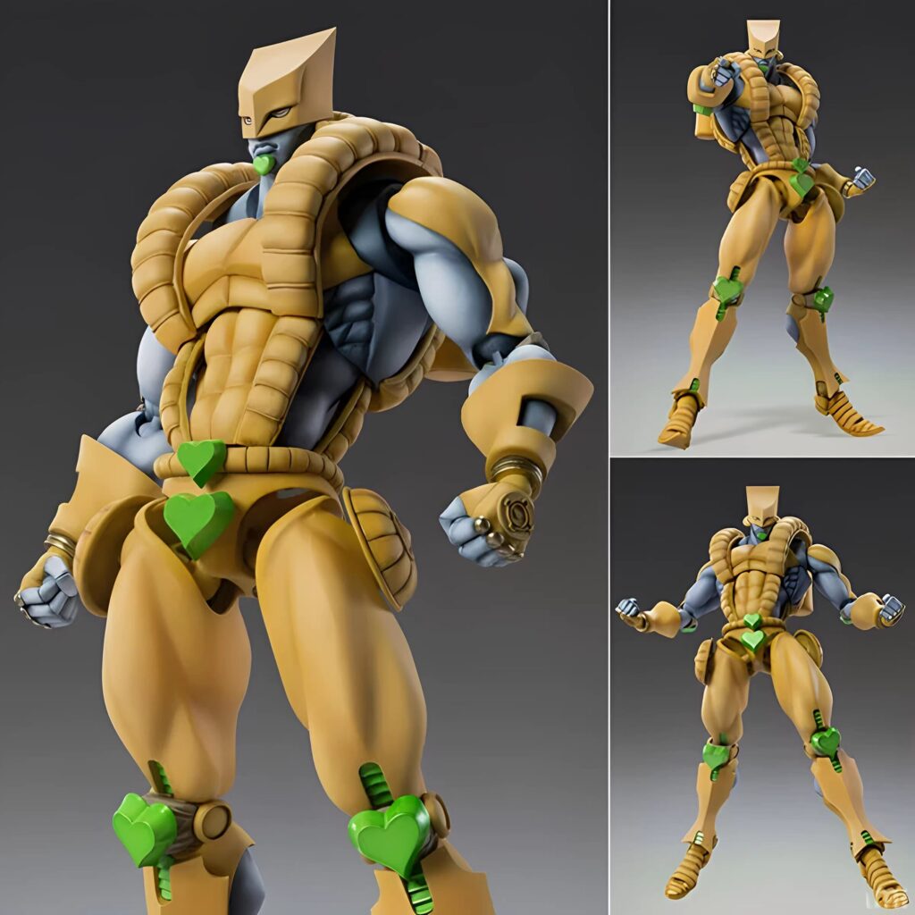 Jojo's Bizarre Adventure Super Action Figure Big Stardust Fighter World Dio Doppel Model