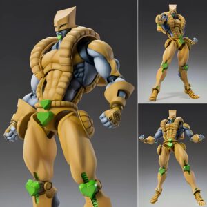 Jojo's Bizarre Adventure Super Action Figure Big Stardust Fighter World Dio Doppel Model