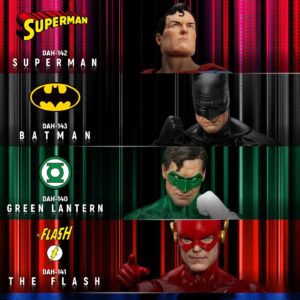 Beast Kingdom 1/9 Dah-140 Superman Batman the Flash Green Lantern Action Figure