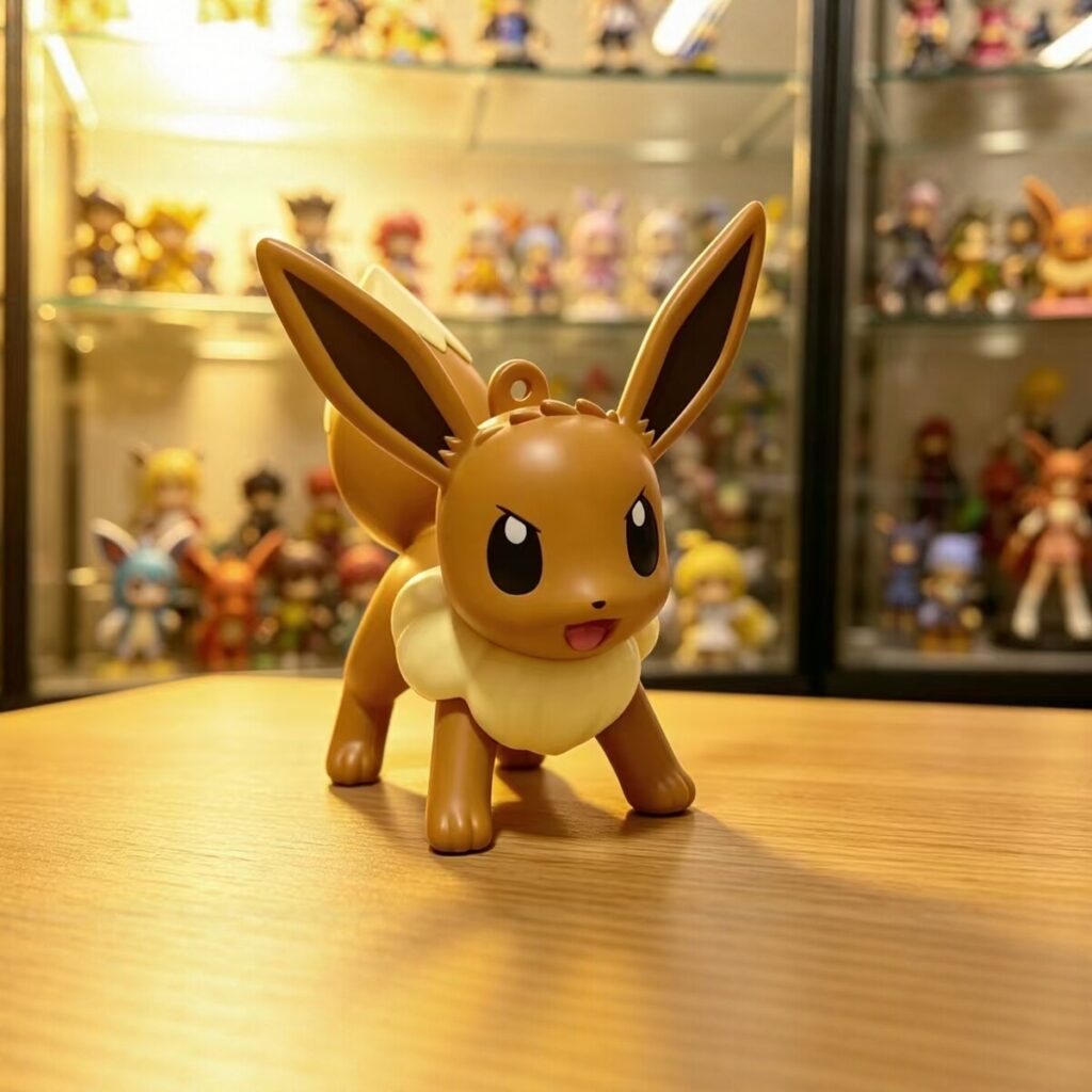 Authentic Eevee Loose Figure Pokémon Mc Model Cute Collectible Pocket Monster Adorable Peripheral Mini Figure