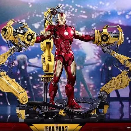 In Stock Hottoys Ht Mms462D22 Alloy Iron Man 2 Mk4+ Armor Disassembly Set