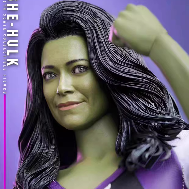 In Stock Ht Hottoys 1/6 Tms093 Tv Series Hulk She-Hulk Action Figure