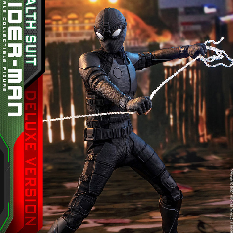 # Brand New in Stock # Hottoys Ht Mms540 Heroes Expedition Spider-Man Stealth Suit Regular Edition