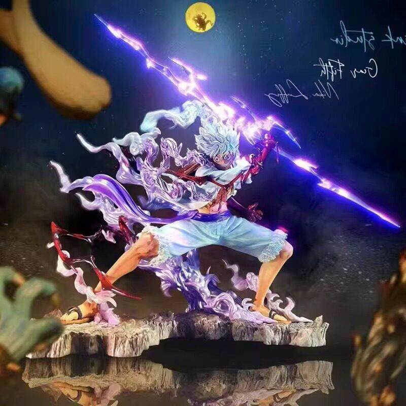 One Piece Figure Five-Star Sun God Nika Luffy Figure Peripheral Decoration Birthday Gift for Boys Anime Model
