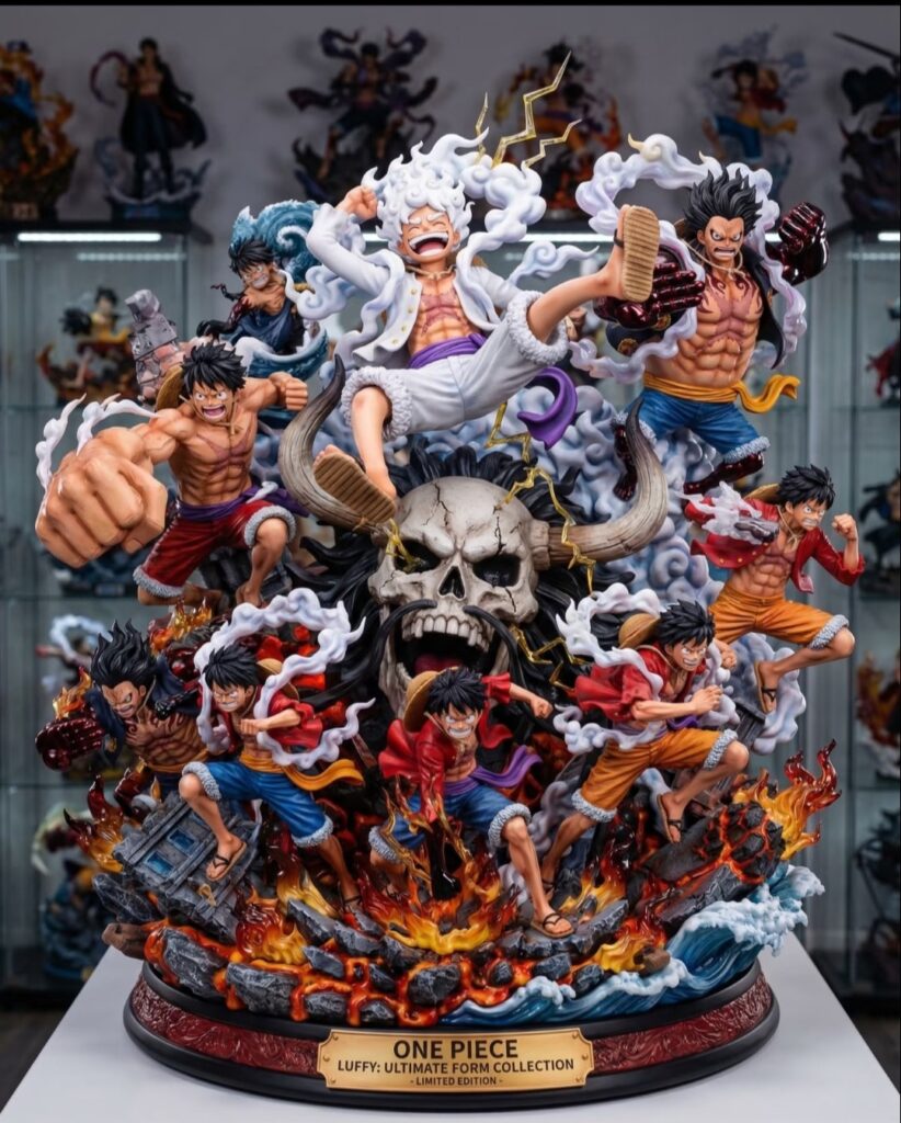 Special Offer! One Piece Large Figure [Only the Nine Models in the Picture Will Be Sent] Anime Figurine Model Birthday Gift