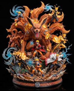 Special Clearance Sale! Naruto Large Figures [Only the Nine Models in the Picture] Anime Trendy Toys, Birthday Gifts
