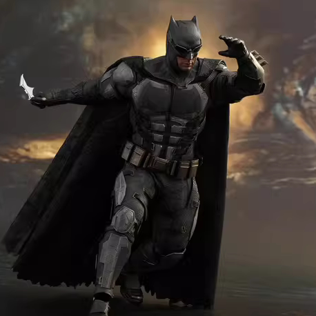 # Brand New in Stock # Hottoys Ht Mms432 Dc Justice League Batman Medium Armor Version