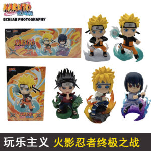 Authentic Naruto Shippuden Ultimate Battle Blind Box Figure Trendy Toy Decoration Gift Collection for Men