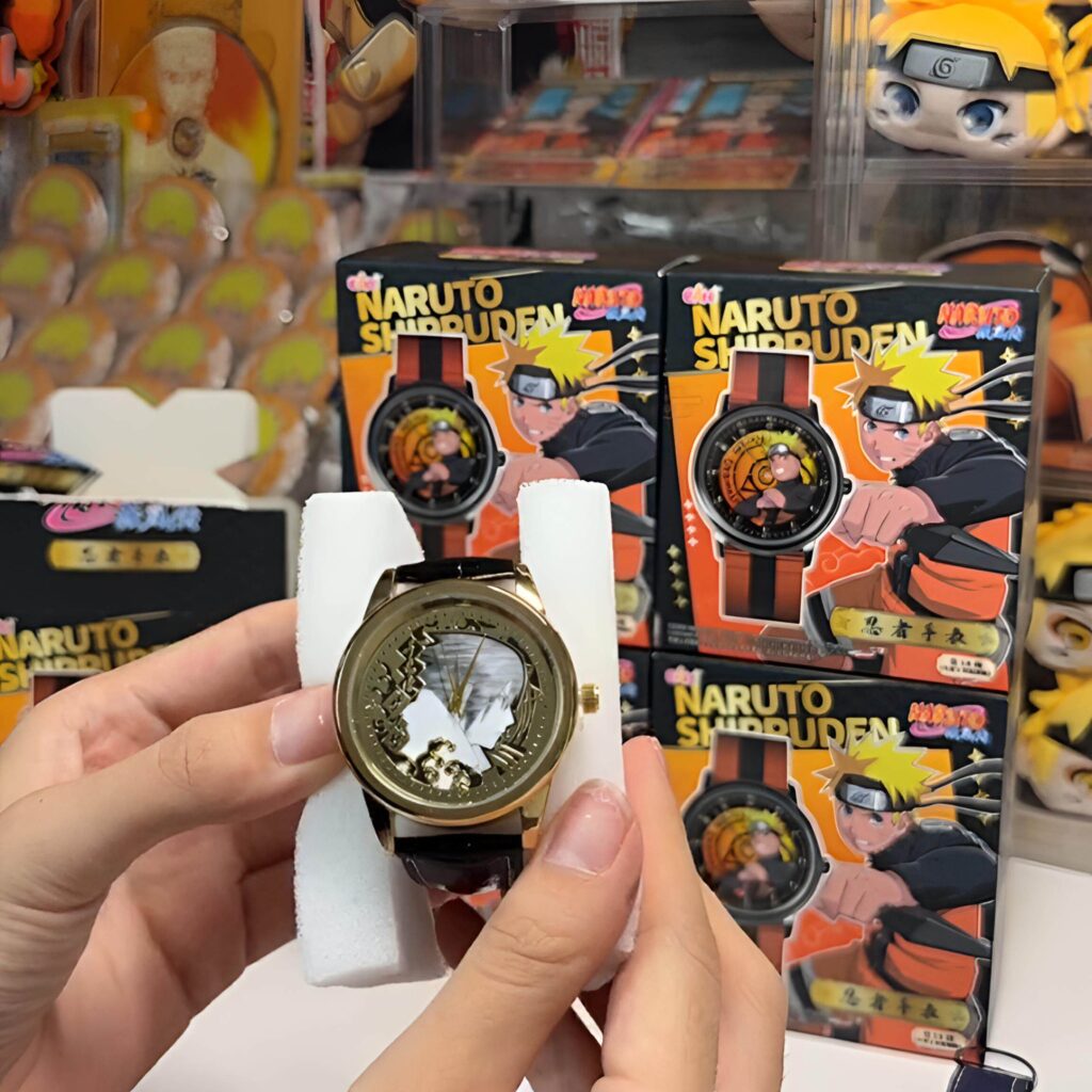 Authentic Eaki Naruto Trendy Watch Shippuden Uzumaki Naruto Sasuke Gift Men's Watch Blind Box