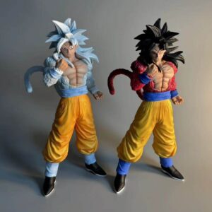 Dragon Ball Super Gt Series Violent Bear Super Fourth Son Goku Figure Statue Model Gk Ornament Desktop Gift Display Item