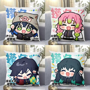Rengoku Kyoujurou Demon Slayer Pillow Double-Sided Dense Fabric Peripheral Birthday Gift Abstract Cushion