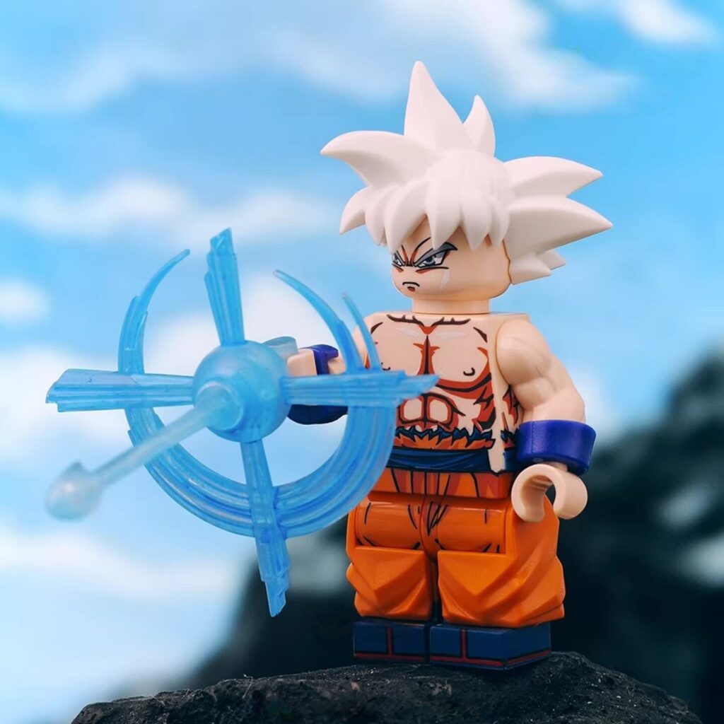 Ultra Instinct Goku Dragon Ball Z Super Saiyan 4 Kakarot Figure Building Block Toy