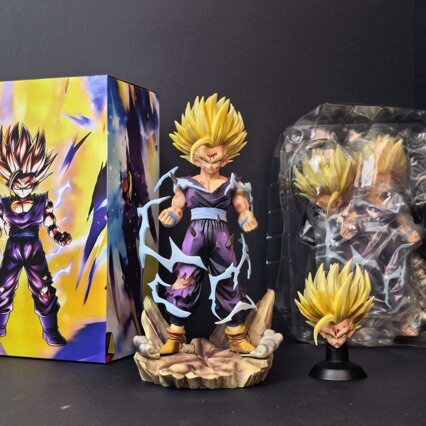 Anime Dragon Ball New Model Super Saiyan 2 Goku Gk Figure Limited Edition Collectible Statue Gift