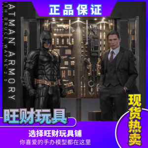 In Stock Ht Hottoys Mms750 Batman Gnaku 2.0 Bruce Wayne Large Set Action Figure