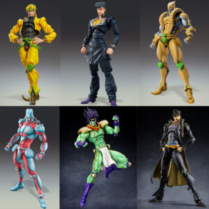 Big Jojo's Bizarre Adventure Large 23cm Jotaro Dio Josuke Higashikata Super Realistic Action Figure