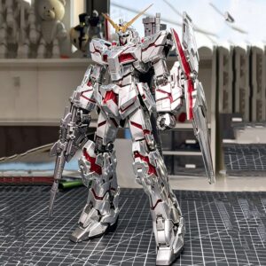Gundam Model Hg Mobile Suit Unicorn Red Heretic Angel Strike Freedom Gundam Assembled Figure Toy