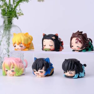 New Product: Demon Slayer Zenitsu Agatsuma Figure, Car Decoration, Niche Vintage Cute Item