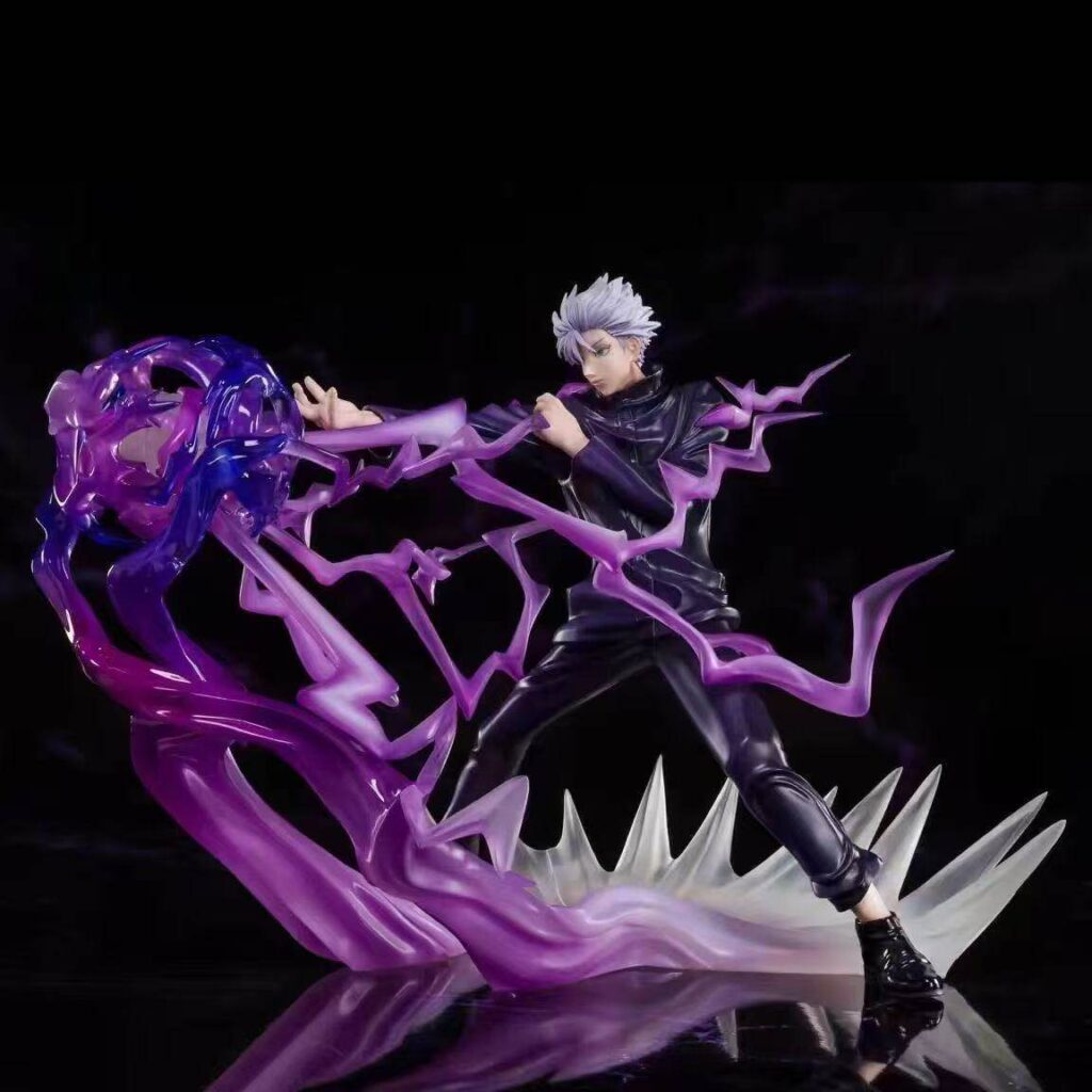 Jujutsu Kaisen Figure Gojo Satoru Black Flash Itadori Yuji Earth Platform Birthday Gift