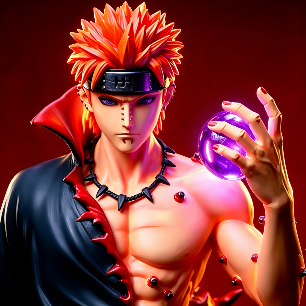 Naruto Figure Ten Years of the Hundred Ninja Pain Male Doll Ornament Toy Birthday Gift Model Anime Character