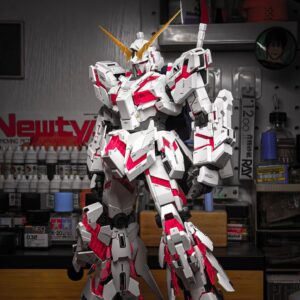 Newborn Freedom Strike Mg Mecha Model Unicorn Assembly Gundam Hg Red Heretic Figure Children's Day Gift for Boys