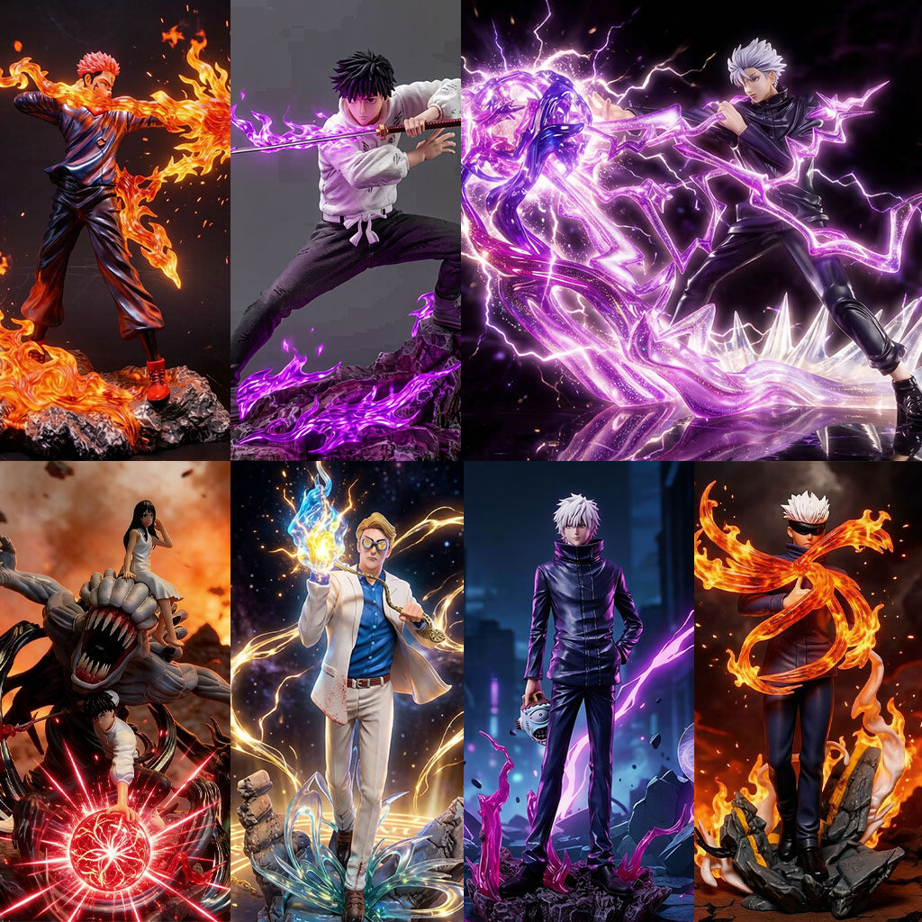 Jujutsu Kaisen Gojo Satoru Figure Yuji Itadori Yuta Okkotsu Satoru Gojo Seven Seas Kenji Limited Statue Gk Merchandise Gift