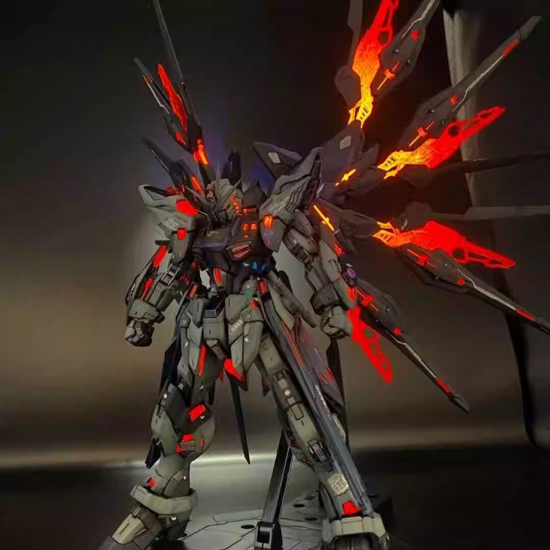 Gundam Model Red Heretic Unicorn Strike Freedom Hg Assembled Mecha Original Exia Figure Toy