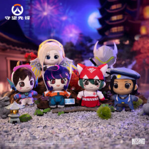 Blizzard Overwatch 10Th Anniversary Moze Angel Ana Plush Doll Pendant