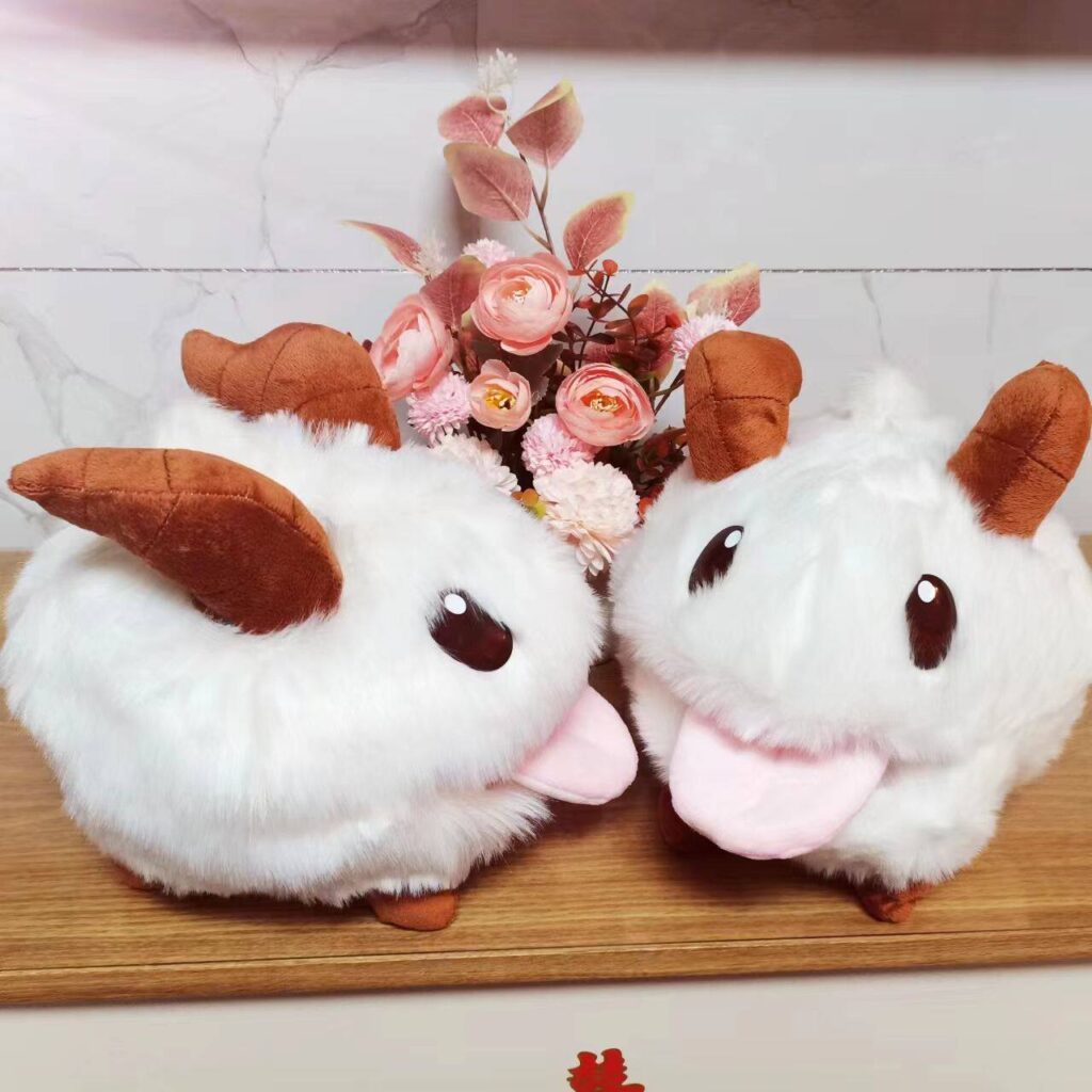 League of Legends Lol Dragon Turtle Cute Porro Plush Creative Stuffed Poro Pillow Doll Toy Birthday Gift