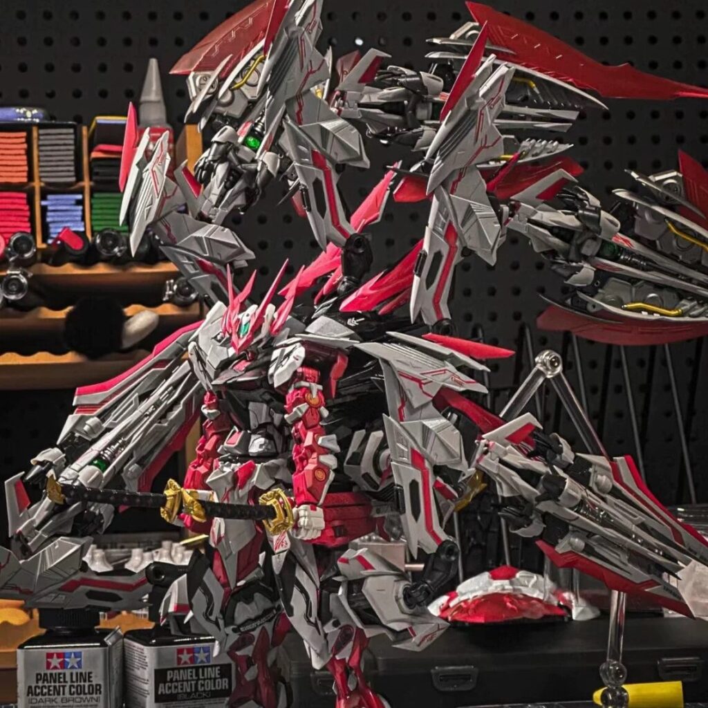 Gundam Model Red Dragon Heretic Snow White Strong Assault Freedom Unicorn Mecha Figure Assembly Toy Boy Gift