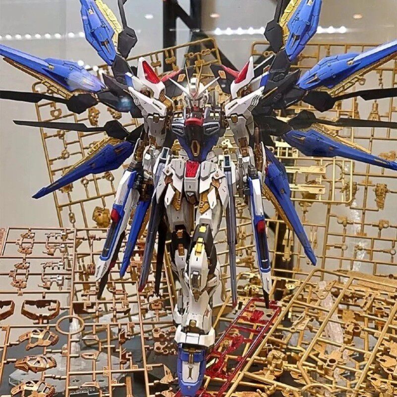 Gundam Model Red Dragon Heretic Assembled Figure Hg Strike Freedom Unicorn Mecha Building Block Toy Gift for Boys
